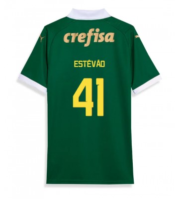 Palmeiras Estevao Willian #41 Replika Hjemmebanetrøje 2024-25 Kortærmet